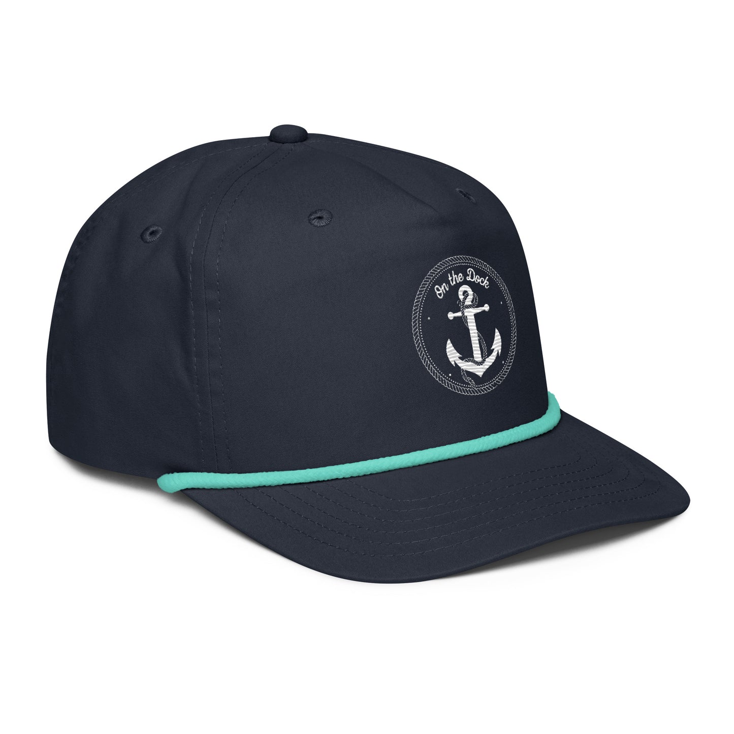 Navy Blue Rope Hat