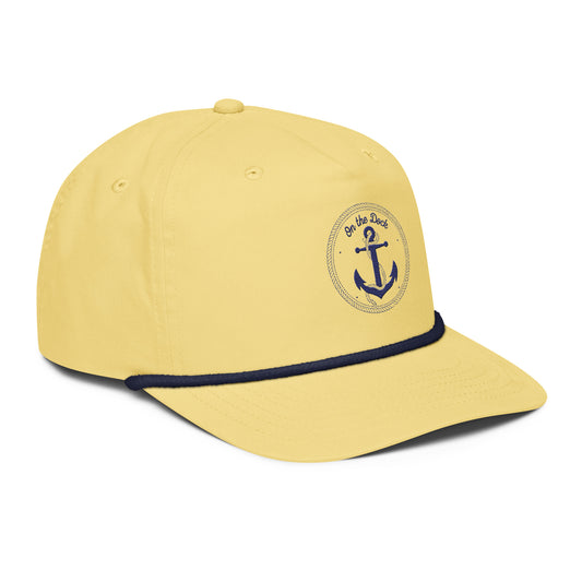 Yellow Rope Hat